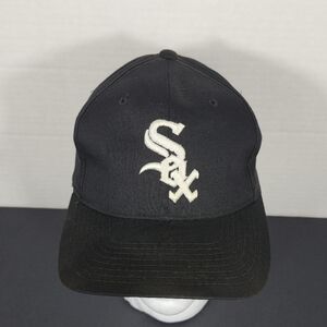 Vintage 1995 Starter Chicago White Sox Snapback Hat Cap No Sox